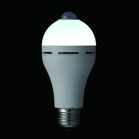 YAZAWA バッテリー内蔵センサー電球 60W相当 昼光色 LDA8DGBP