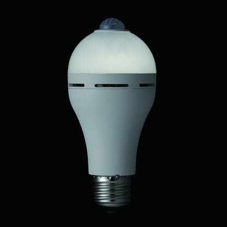 YAZAWA バッテリー内蔵センサー電球 60W相当 昼光色 LDA8DGBP