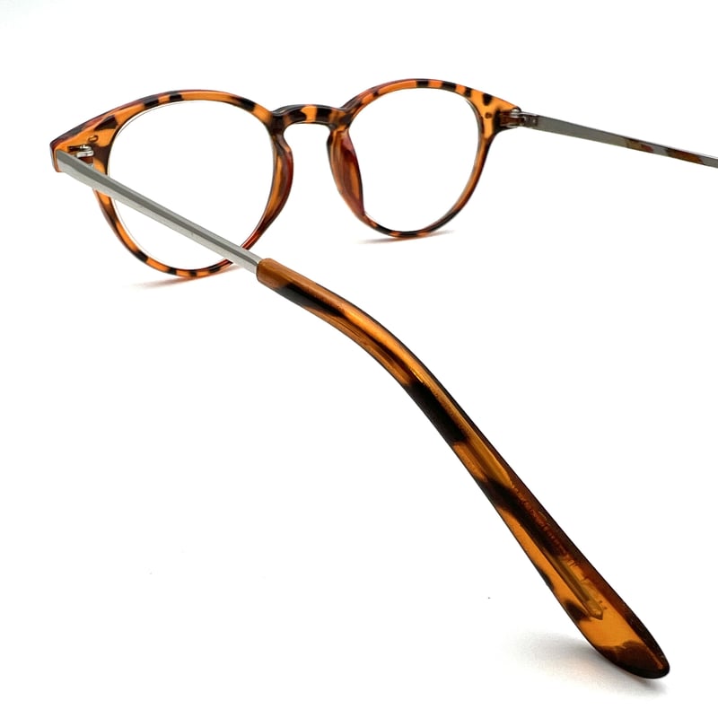 40代からの大人メガネ リーディンググラス シルバーメタルでcoolな印象