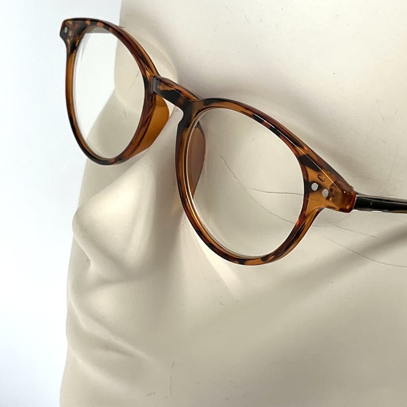 ブラウンメタルフレームリーディンググラス 楽天市場】老眼鏡 おしゃれ メンズ 男性 スクエア ハーフリム