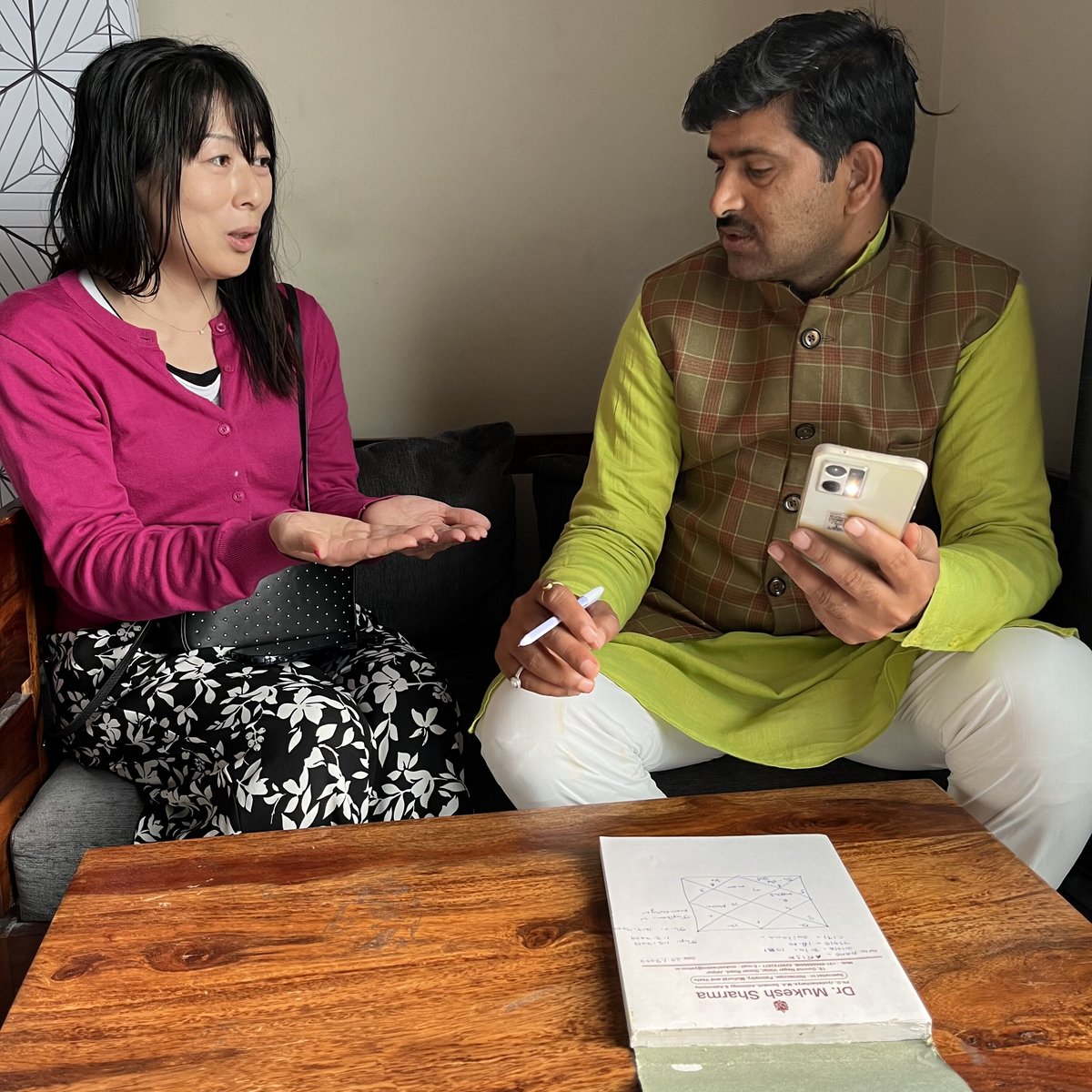 インド占星術オンライン鑑定60分／鑑定書（英文）付き