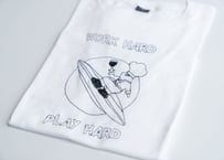菅原しおんコラボ Tシャツ「WORK HARD PLAY HARD」