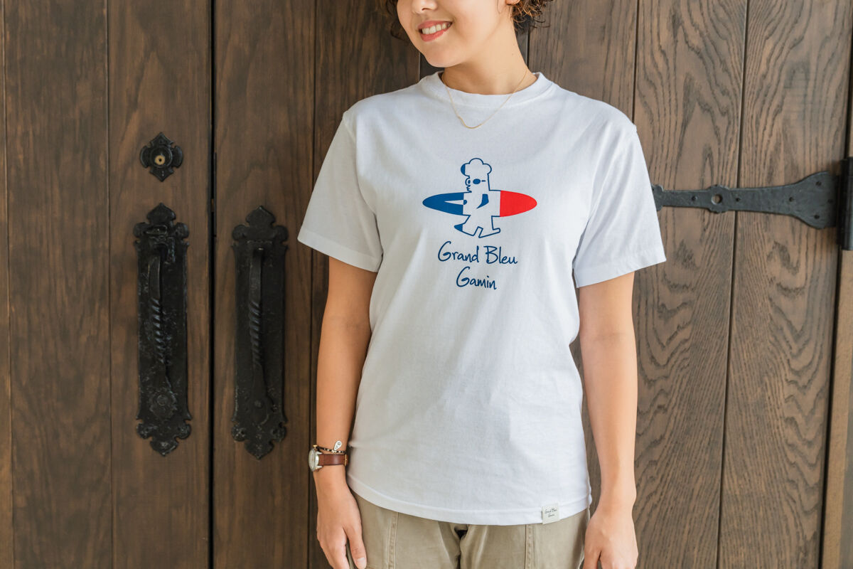 サーフギャマンプリントTシャツ | Grand Bleu Gamin ONLINE SHOP
