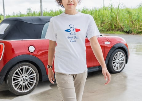 サーフギャマンプリントTシャツ