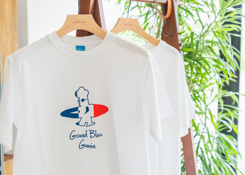 サーフギャマンプリントTシャツ | Grand Bleu Gamin ONLINE SHOP