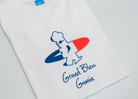 サーフギャマンプリントTシャツ