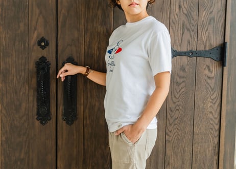 サーフギャマンプリントTシャツ
