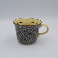 青海波コーヒー碗