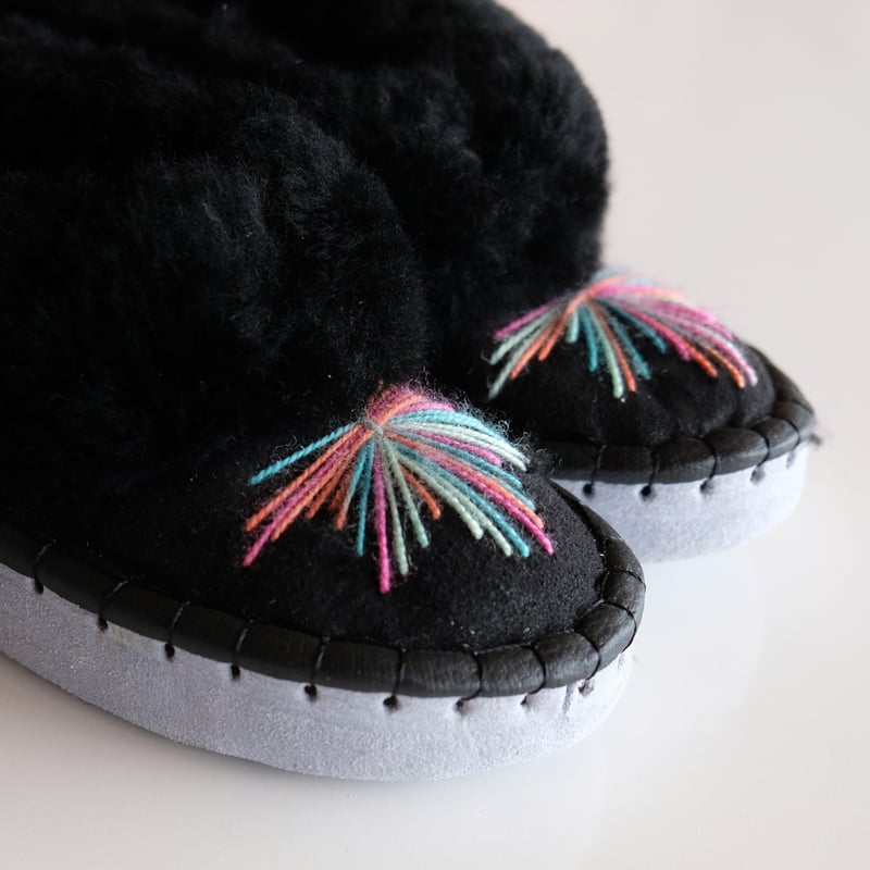 ムートンルームシューズ 24cm | Polka.