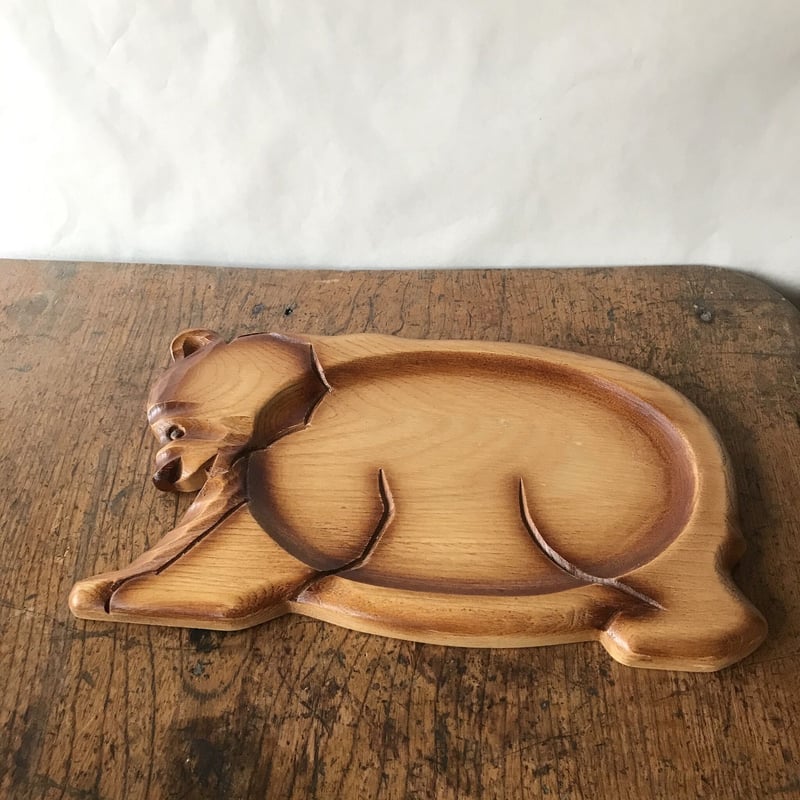 登別 木彫り クマ 葡萄 不明|木彫り(熊)|HARDOFFオフモール（オフモ