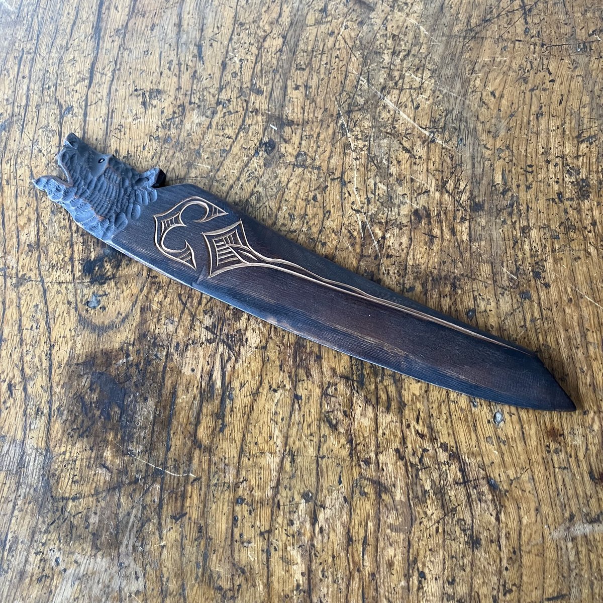 木彫りの熊 ペーパーナイフ | ruchibo