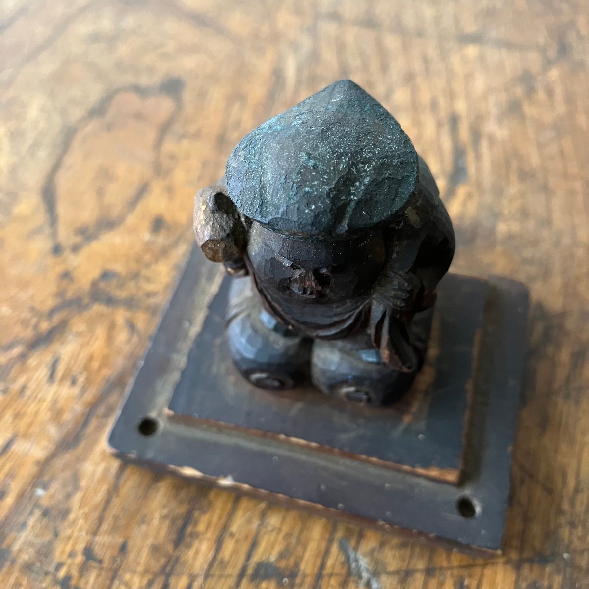 大黒柱様の木彫り 木彫の大黒様 – zakka store towi