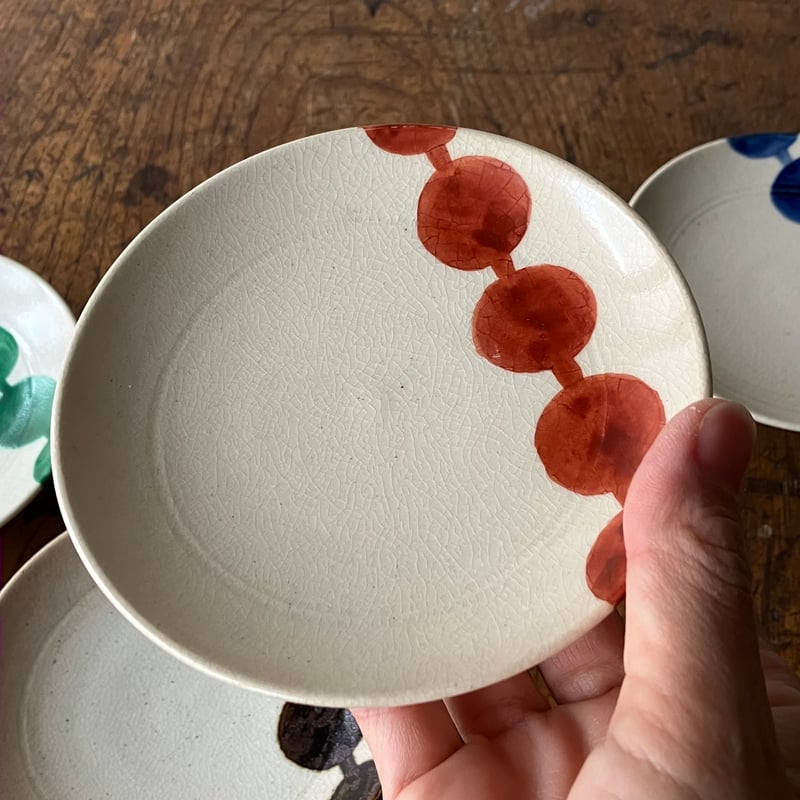 団子皿 都をどり 5枚セット 永楽 | ruchibo