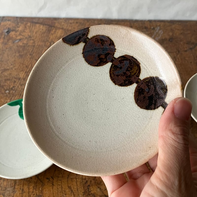 団子皿 都をどり 5枚セット 永楽 | ruchibo