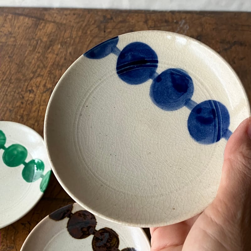 団子皿 都をどり 5枚セット 永楽 | ruchibo