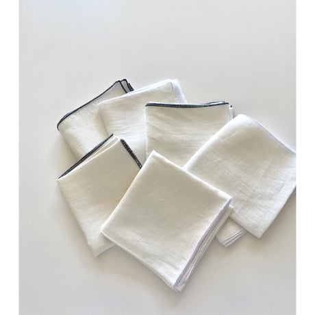 linen cloth white greyline