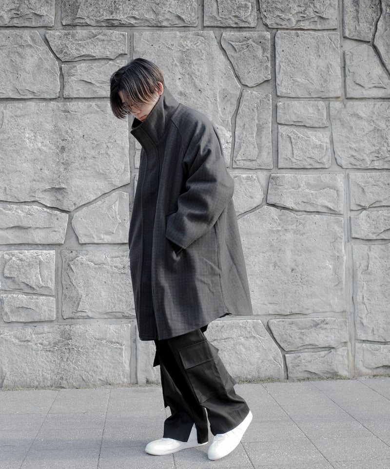 ELENDEEK モヘヤスタンドカラーコート 【公式通販】