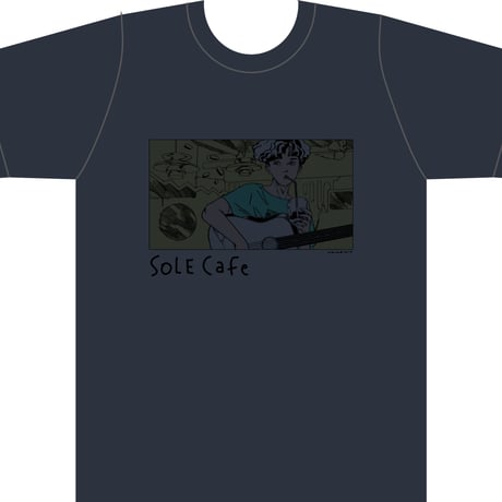 SOLE CAFE Tシャツ 2023 NEW カラー (ダークヘザー)