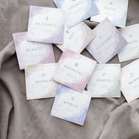square erabitori card set