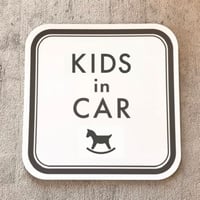 kids magnet car sign🐎simple木馬