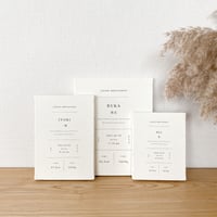 【size S】simple canvas memorial board