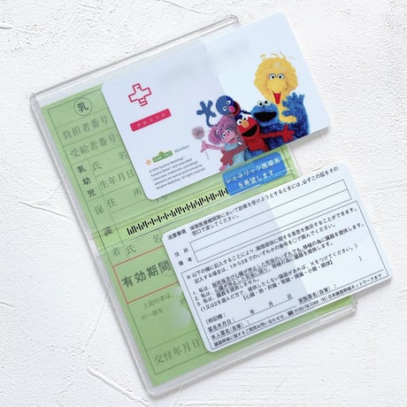 original medical subsidy certificate cover in case◆initial◆
