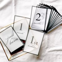 tracing milestone card set