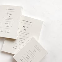 【size L】simple canvas memorial board