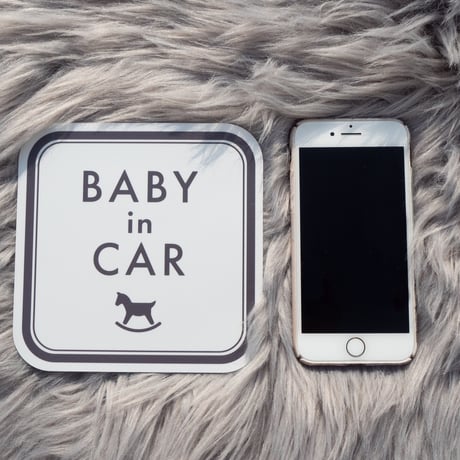 kids magnet car sign🐎simple木馬