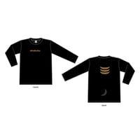 akabeko長袖Tシャツ ブラック
