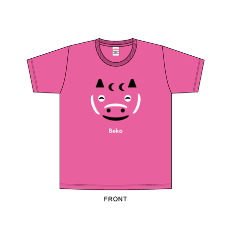 Bekoレンジャーピンク　ドライTシャツ