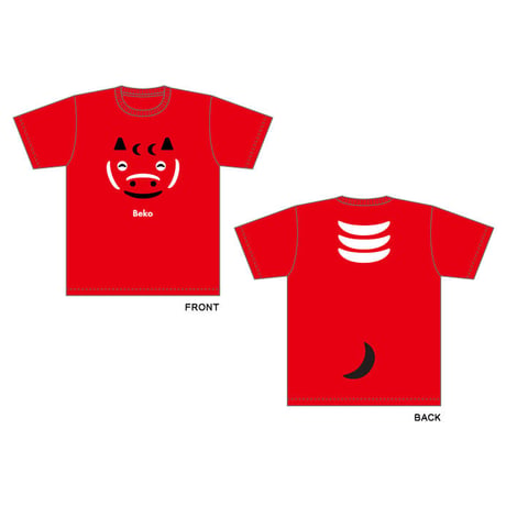 Bekoレンジャーレッド　ドライTシャツ