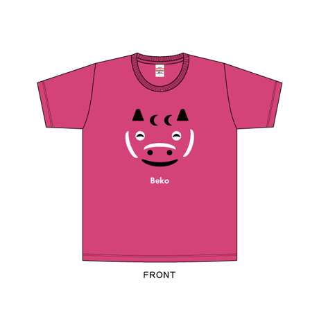 Bekoレンジャーピンク　コットンTシャツ