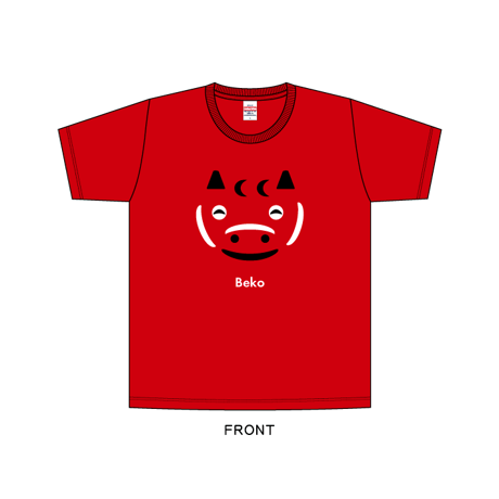 Bekoレンジャーレッド　コットンTシャツ