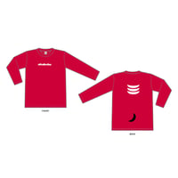 akabeko長袖Tシャツ レッド
