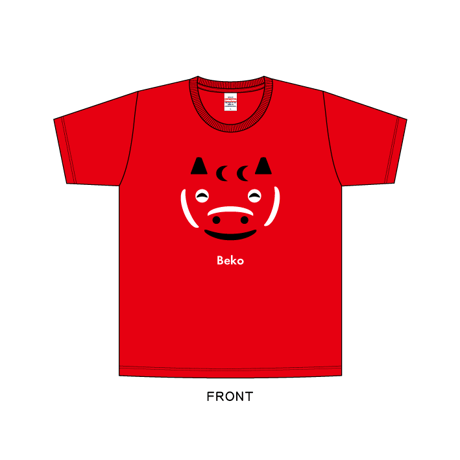 Bekoレンジャーレッド　ドライTシャツ