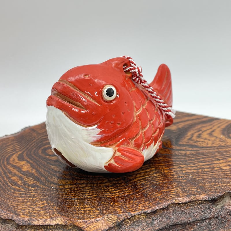 めで鯛！鯛の置物 めで鯛(めでたい)「宮島土鈴」 | 宮島のお土産処 ふなつき