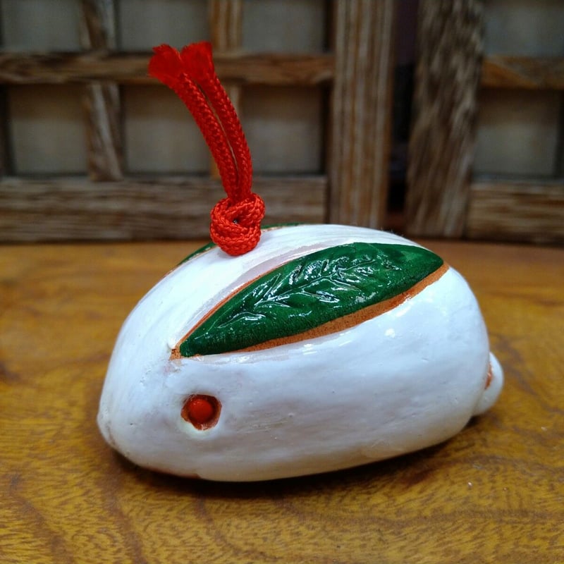 宮島土鈴の招福うさぎ鈴 豆 | 宮島のお土産処 ふなつき