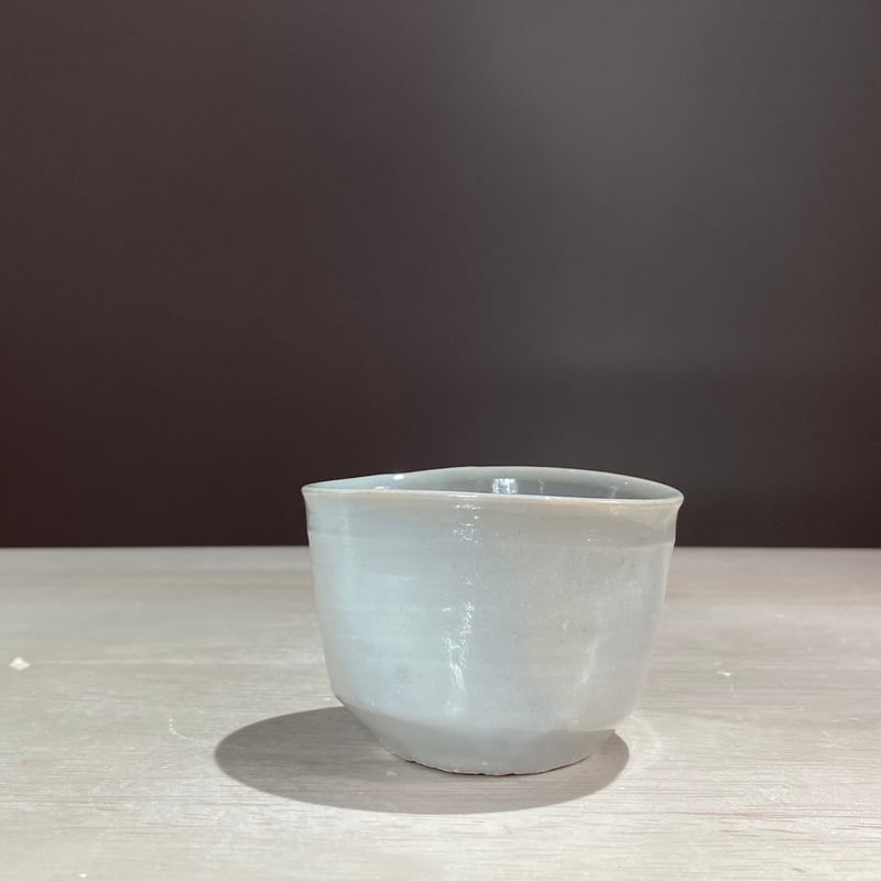 陶芸家　作家物　竹花正弘　唐津　盃　酒器　酒盃　ぐい呑　古唐津 斑唐津盃（竹花正弘）Karatsu Sake Cup（Masahiro Takehana