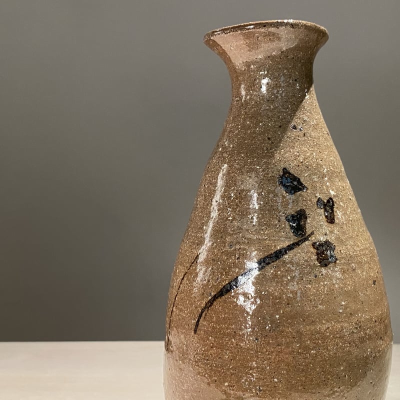 301 絵唐津徳利 金重有邦 | ryoisseki-online by うつわや涼一石