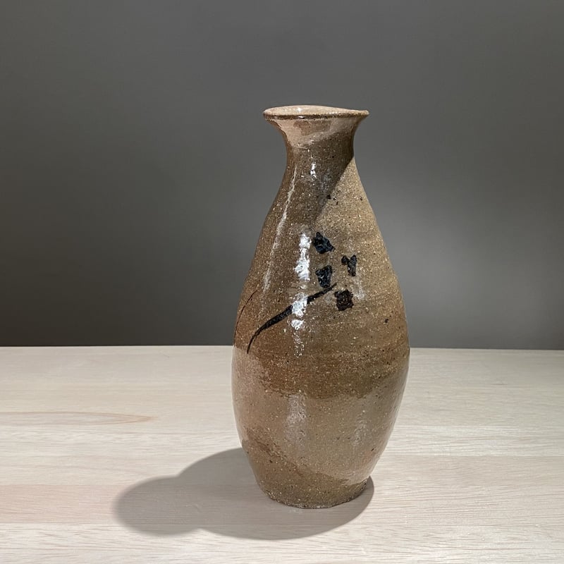 唐津焼 古唐津 絵唐津 草文 一輪生 徳利 時代箱 M R8659 唐津焼 古唐津 絵唐津 草文 一輪生 徳利 時代箱 M R8659 2025年
