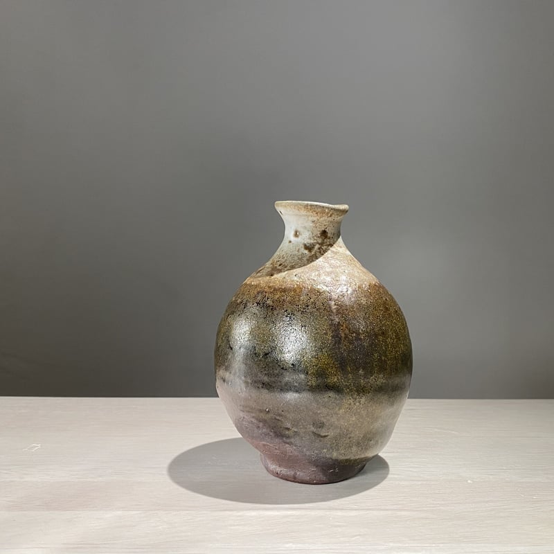 101 朝鮮唐津徳利 金重有邦 | ryoisseki-online by うつわや涼一石