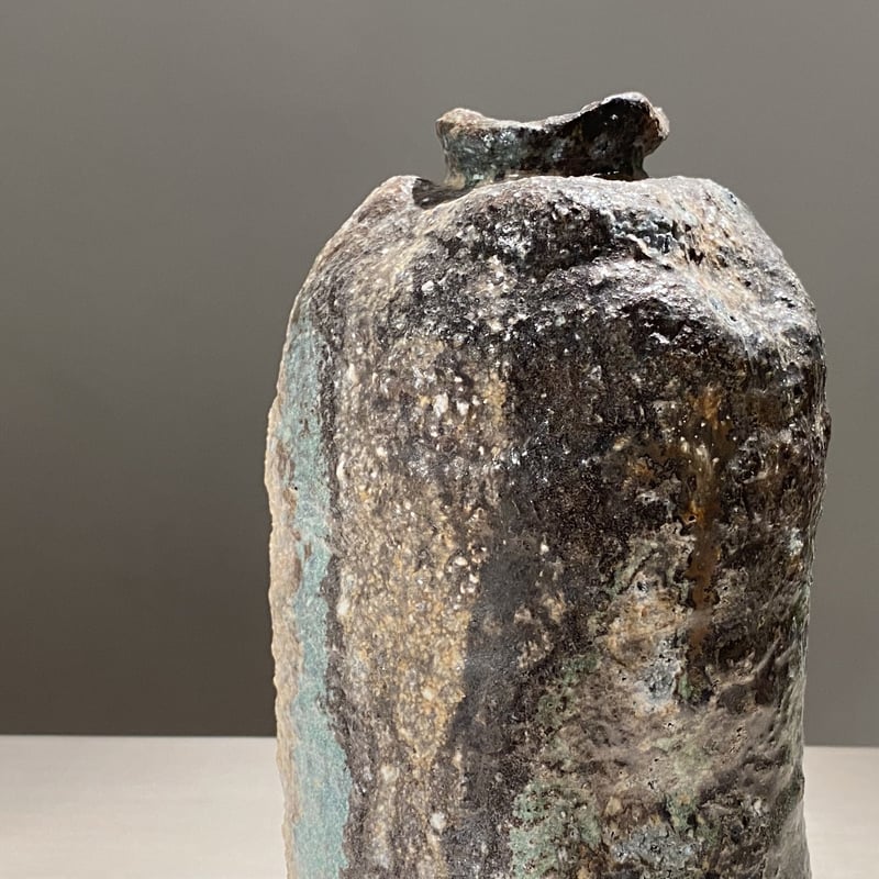 01 窯変花器 羽石修二 | ryoisseki-online by うつわや涼一石