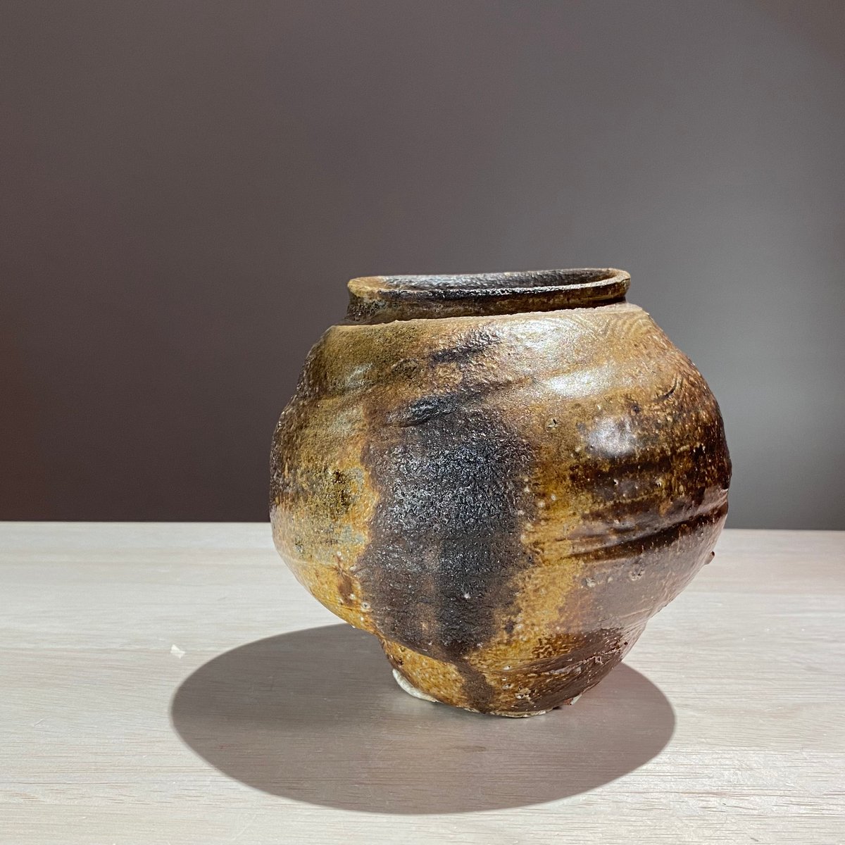 黒備前　小壺　備前焼　19 黒備前 小壺 備前焼 19 黒備前 小壺 備前焼 19