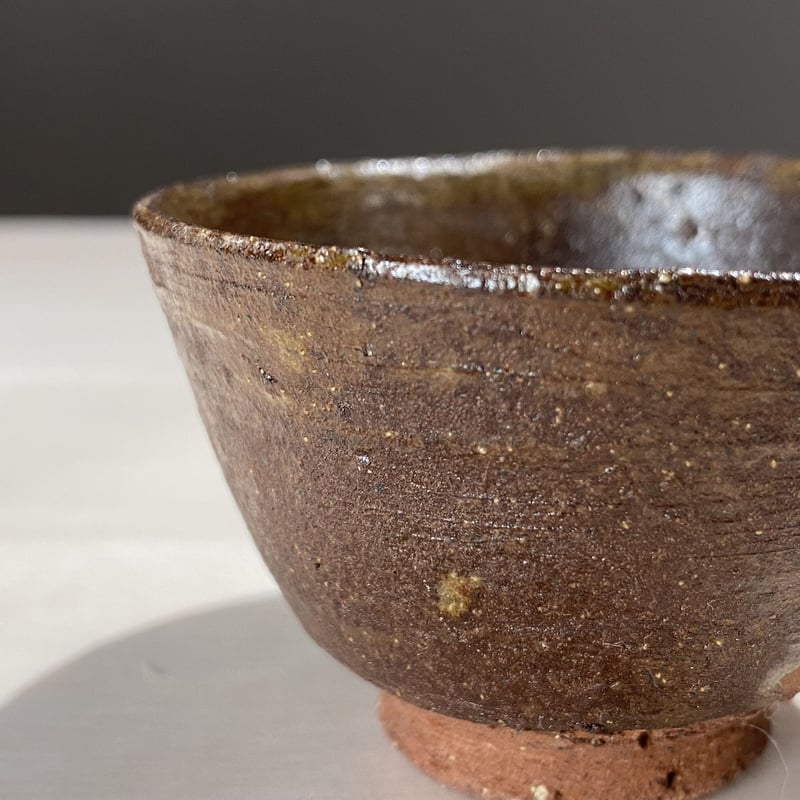 204 灰釉ぐい呑 勇木史記 | ryoisseki-online by うつわや涼一石