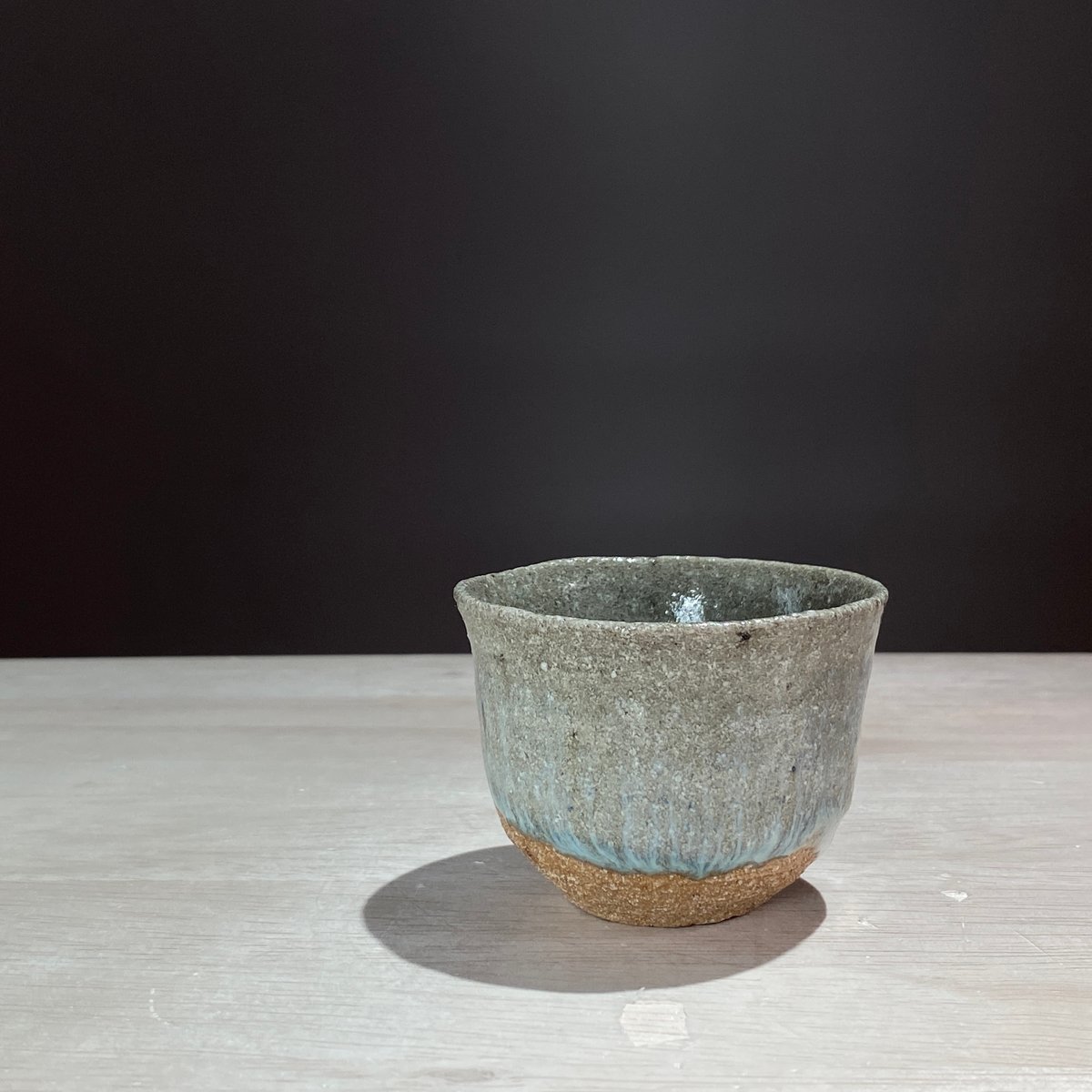 45 斑唐津ぐいのみ 岸田匡啓 | ryoisseki-online by うつわや涼一石