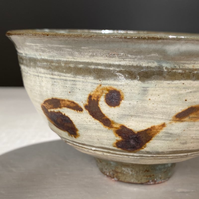 鶏龍山 刷毛目 平茶碗 Yahoo!オークション - 鶏龍山刷毛三島平茶碗（李