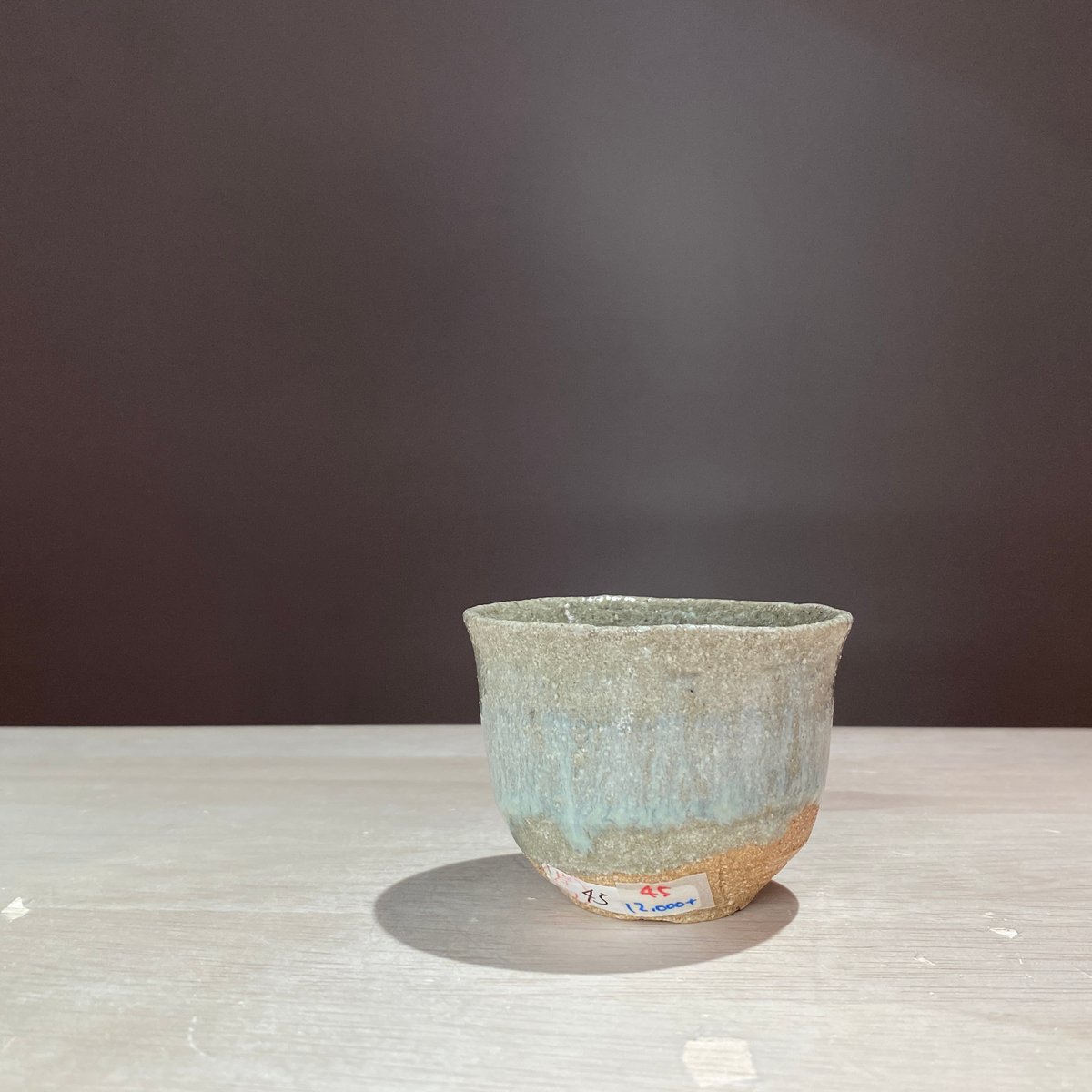 45 斑唐津ぐいのみ 岸田匡啓 | ryoisseki-online by うつわや涼一石