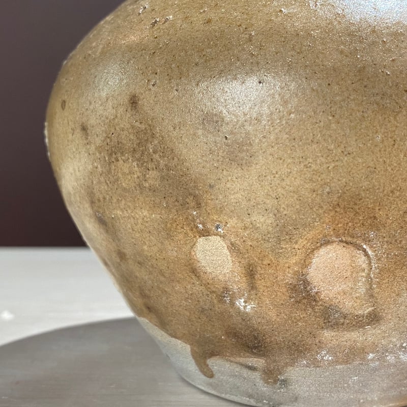 04 青唐津小壺 安永頼山 | ryoisseki-online by うつわや涼一石