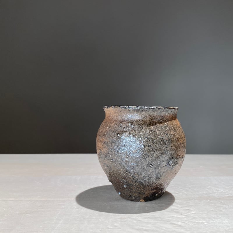 陶芸 古い壺 手びねり 陶印あり 陶芸 古い壺 手びねり 陶印あり